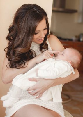 Baby-Porträt mit natürlichem Licht – Newborn Fotografie Frankfurt