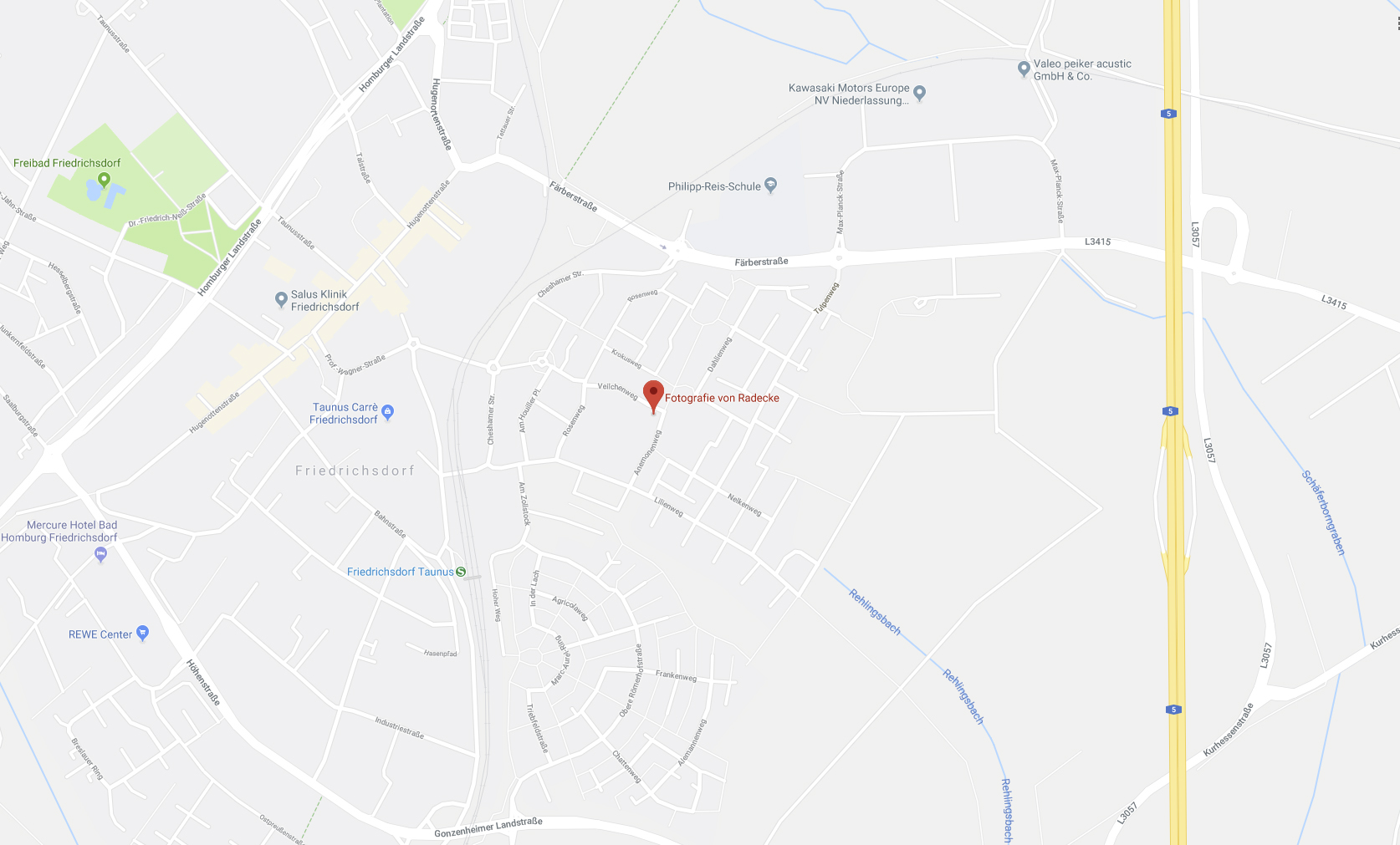 Google Maps Fotografie von Radecke Karte